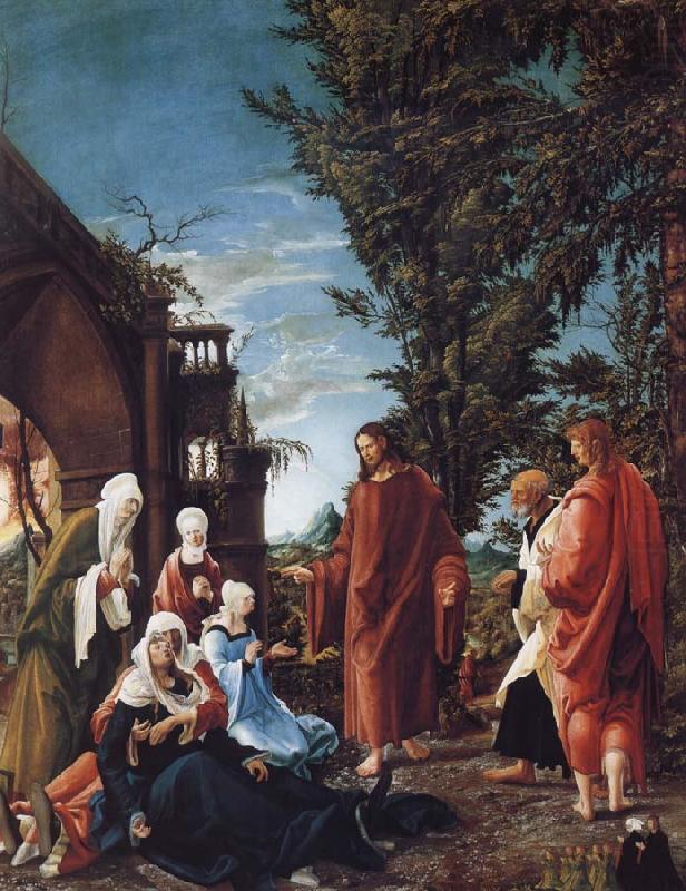 Christ Taking Leave of his mother, ALTDORFER, Albrecht